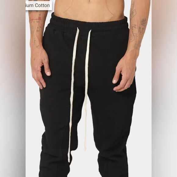 NWT Club Paradise Culture Kings Men’s Black Amalfi Sweatpants Joggers - Size 2XL - Picture 6 of 12